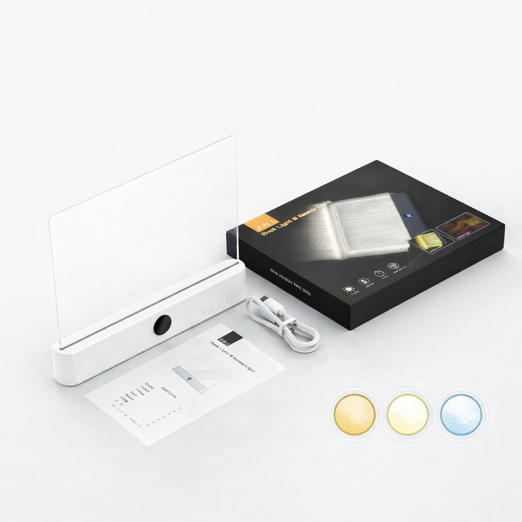 Luz LED de Lectura Recargable y Regulable